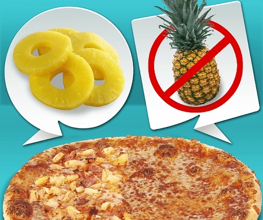 Pineapples on pizza, a crime or not?