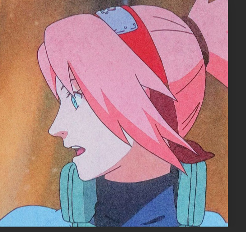 Pointy sloped nose