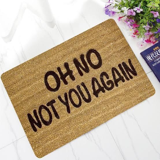 Oh no!! Not youuuu!