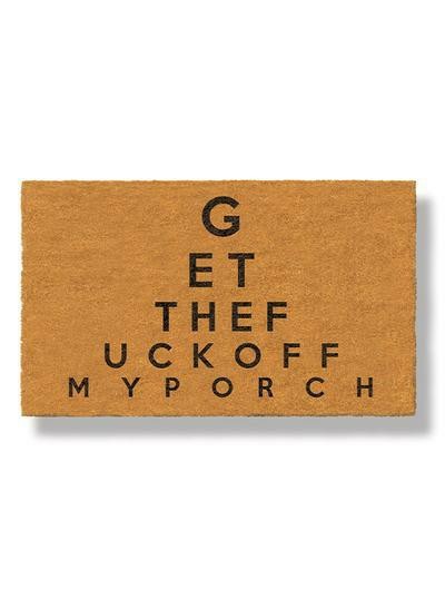 What would your “Welcome” mat say?