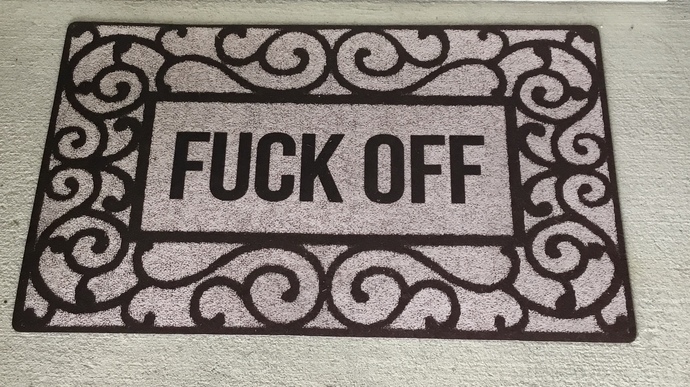 What would your “Welcome” mat say?