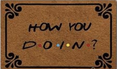 What would your “Welcome” mat say?
