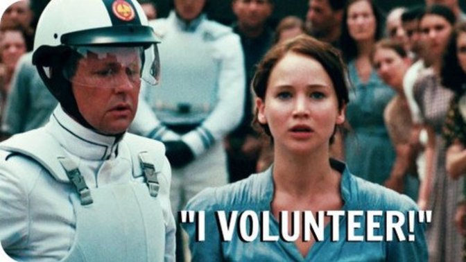 If there was hunger games, & your sibling/friend gets selected for hunger games, would you volunteer to take their place so they don’t go?