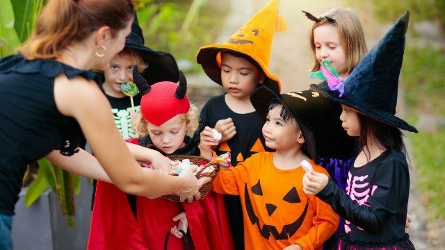 Did you ever go trick-or-treating in the rich neighborhoods when you were a kid?