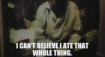 How would you react if you told em you’re trying to eat healthier and then they deliver you some fast food?