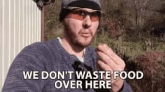 How would you react if you told em you’re trying to eat healthier and then they deliver you some fast food?