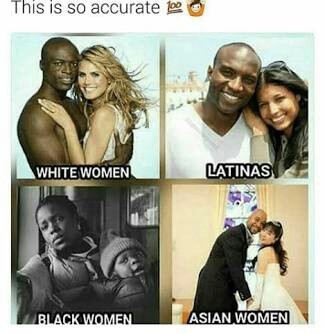 As a black guy I would rather date a fat white girl than a pretty black girl. What is it your thoughts?
