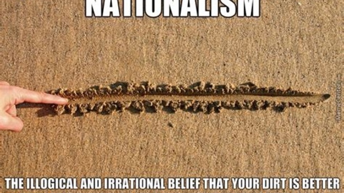 Is nationalism an invisible cancer in society?