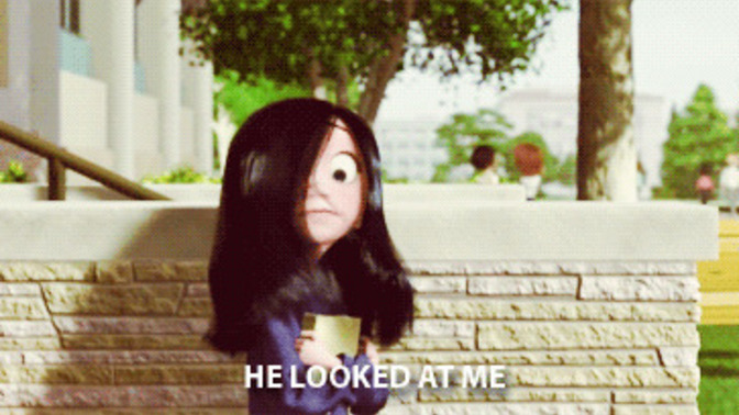 What awkward reactions have you had when a crush showed up somewhere near you?