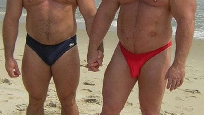 To the men who swim wearing speedos how do they feel?