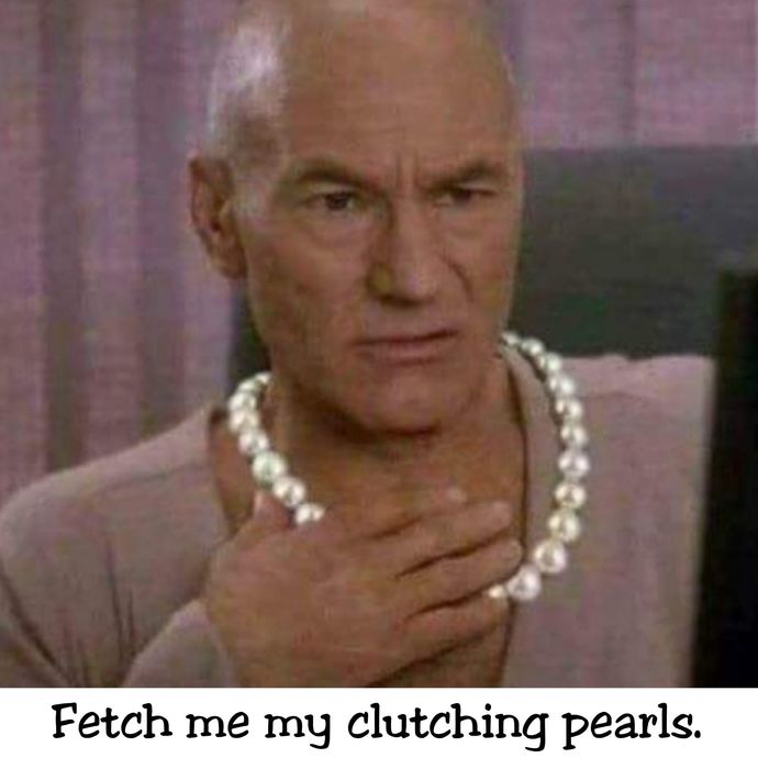 Are you OK with men wearing pearls?