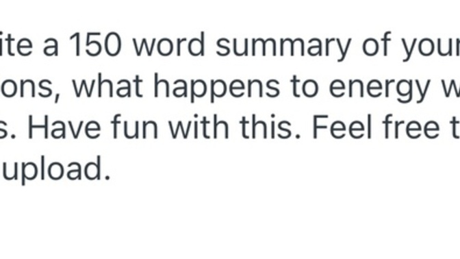 Anyone want to help me do this silly assignment?