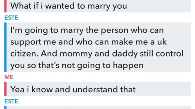 Girlfriend wants to marry someone else while she's with me just for citezinship so idrk what to do?