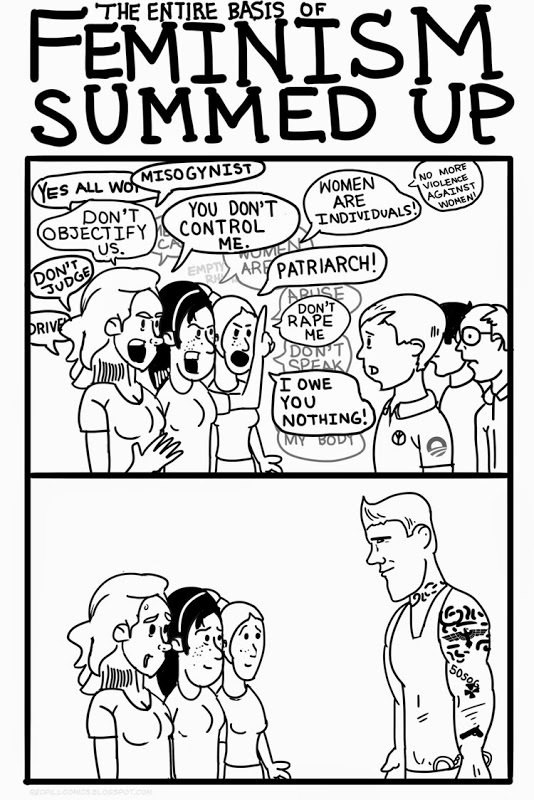 Feminists hate "toxic masculinity" but still like to "objectify" the Chads.