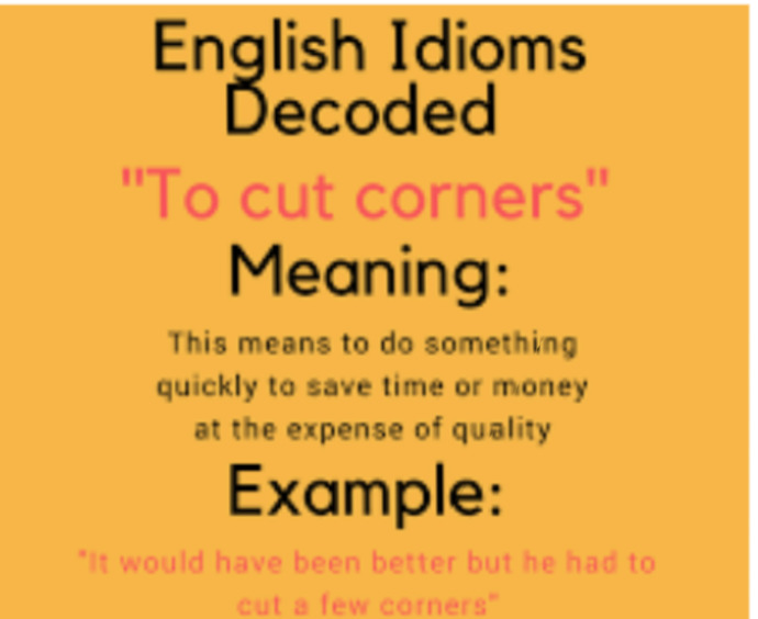 Whats One Time You Cut Corners You Wish You Hadnt?