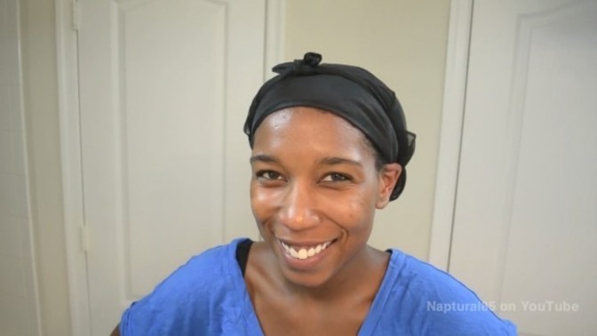 Does it bother you to know that when you date a black girl, she'll probably look like this when going to bed at night?