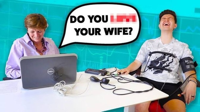 Would you dare to take a lie detector test with your SO asking the questions?