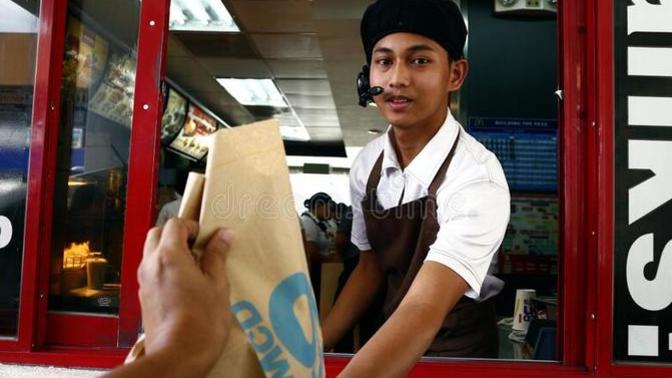 How do you feel about drive-through workers not saying anything to you?