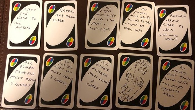 Two ideas for custom Wild cards for my UNO?
