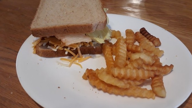 Here's my lunch, want the first bite?