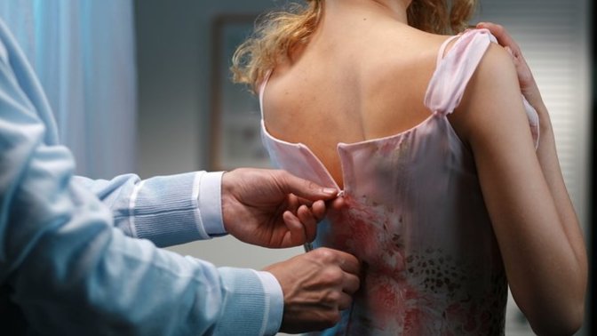 Girls, what goes through your mind when a guy zips you up?