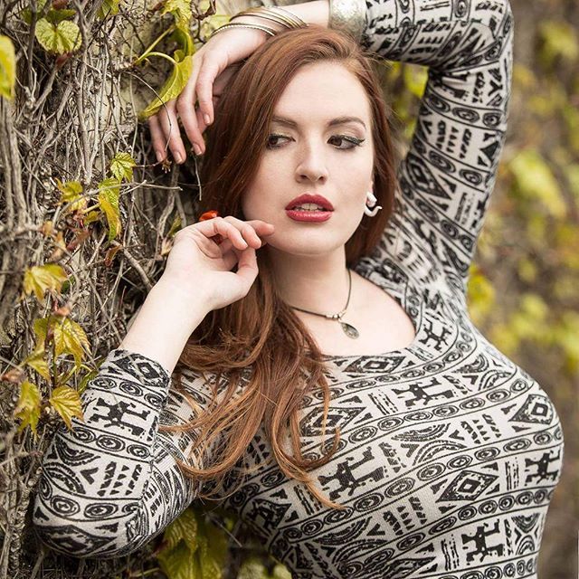 One possibility of what she might look like (I adore redheads!)