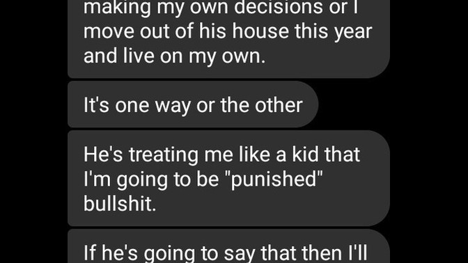 My ex girlfriend dad does not want her seeing me and keeps throwing afit when we hang out as friends what should I do?
