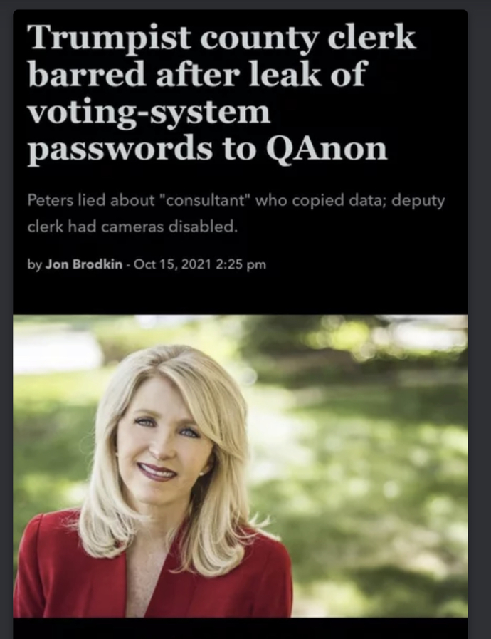 Why is all voter fraud coming from the right?