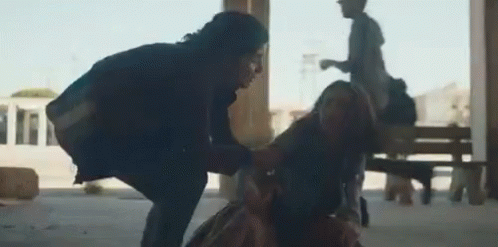 If everybodys running from something but you see someone falls, would you stop and help them up?