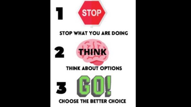 Based off past experiences, when in danger, did you think before you acted?