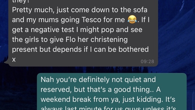 She left me on read, usually replies but not sure if it had something to do with my last reply?