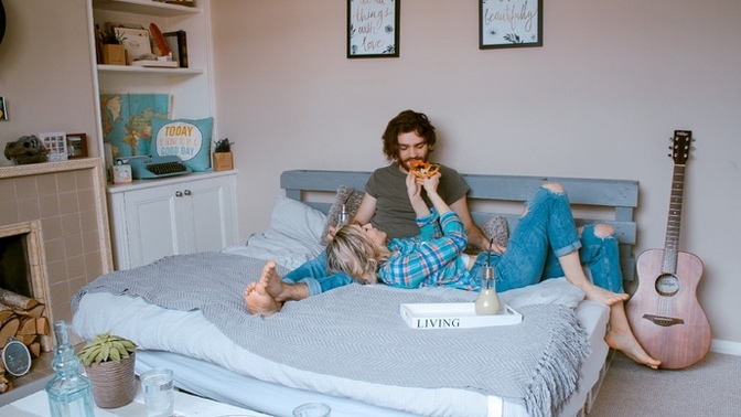 At what point in the time frame of the relationship should you move in together?