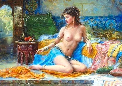 If you were a painter, what would be the first thing you would draw?