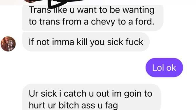 A guy threatened to kill me and I'm very sad and need comforted what do I do?