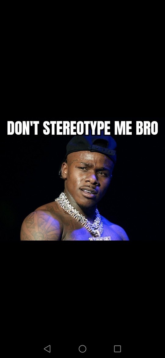 Why do non white people complain about being stereotyped while also acting in a stereotypical manner?