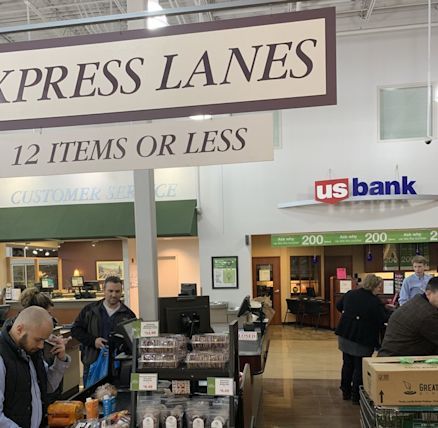 Dont you hate it when someone has way more than 12 items or less at a 12 items or less line?