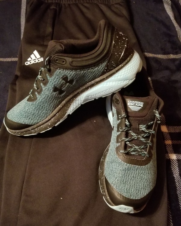 What pair of shoes go better with these sweat pants?