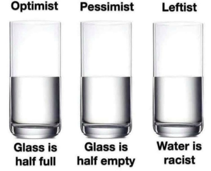 Is your glass half full or half empty?