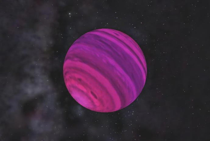 T-dwarf star.