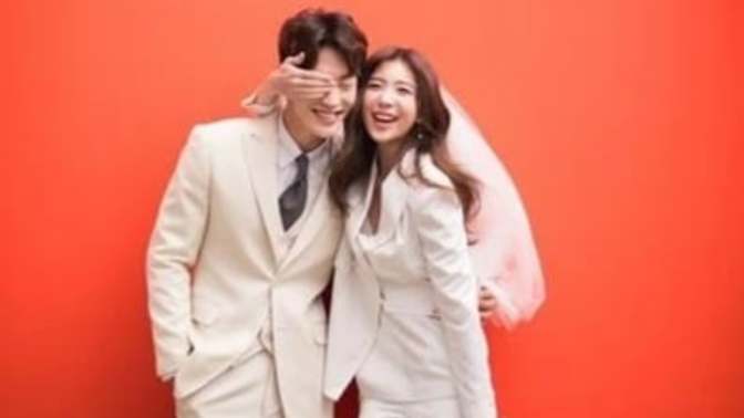 How do you find the trend of women wearing suits as wedding dresses?