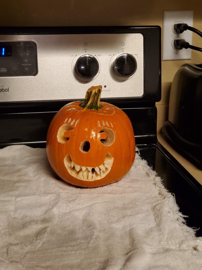 How skilled are you at carving pumpkins?