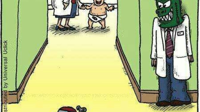 To what extent can you scare kids at Halloween?