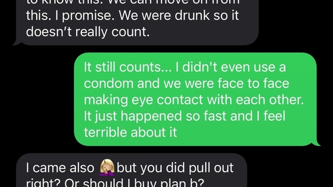 I had sex with my girlfriend’s best friend last night due to having way too much to drink. Is it possible to actually just forget about this?