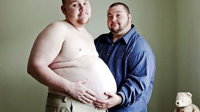 Do you think through medical science advancements that two biological men will be able for one of them to become pregnant with a child and give birth?