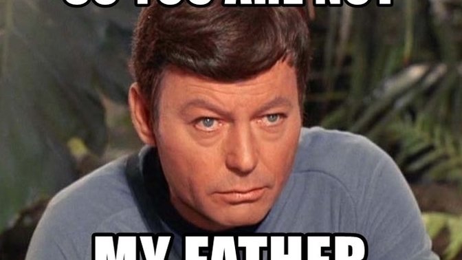 Could the man that I called dad for years ago not be my real dad?