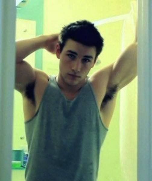 It it weird to be obssesed with guys armpits and biceps?
