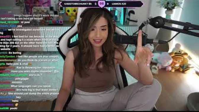 Do you think Multi-millionaire pokimane is correct in her opinion regarding Valkyrie's skincare and 39Daph and Sykkuno's reactions?