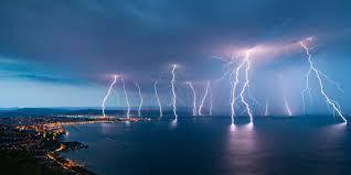 Did you know that lightning strikes happen when god spits on earth?