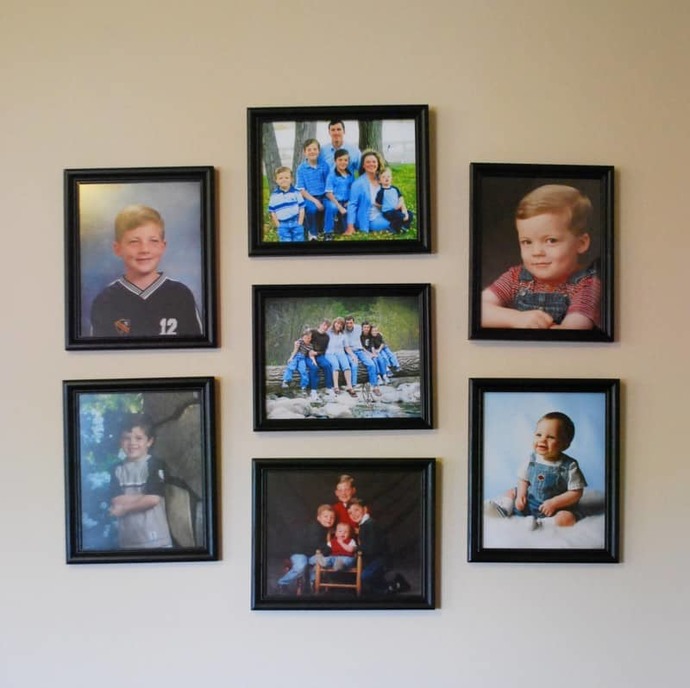 Would you mind if your spouse had a picture of his or her past dead wife or husband in the living room table or kitchen as a family reminder?