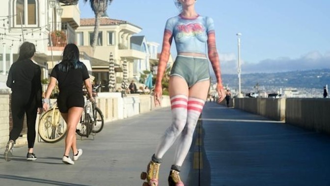 Would you ever wear body paint in a public setting?